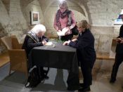Autogrammrunde mit Helga Schütz.JPG