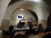 Franzobel im Gewölbekeller.JPG